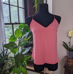 Pink spaghetti strap